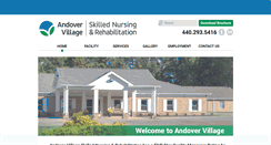 Desktop Screenshot of andovervillagesnr.com