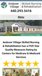 Mobile Screenshot of andovervillagesnr.com
